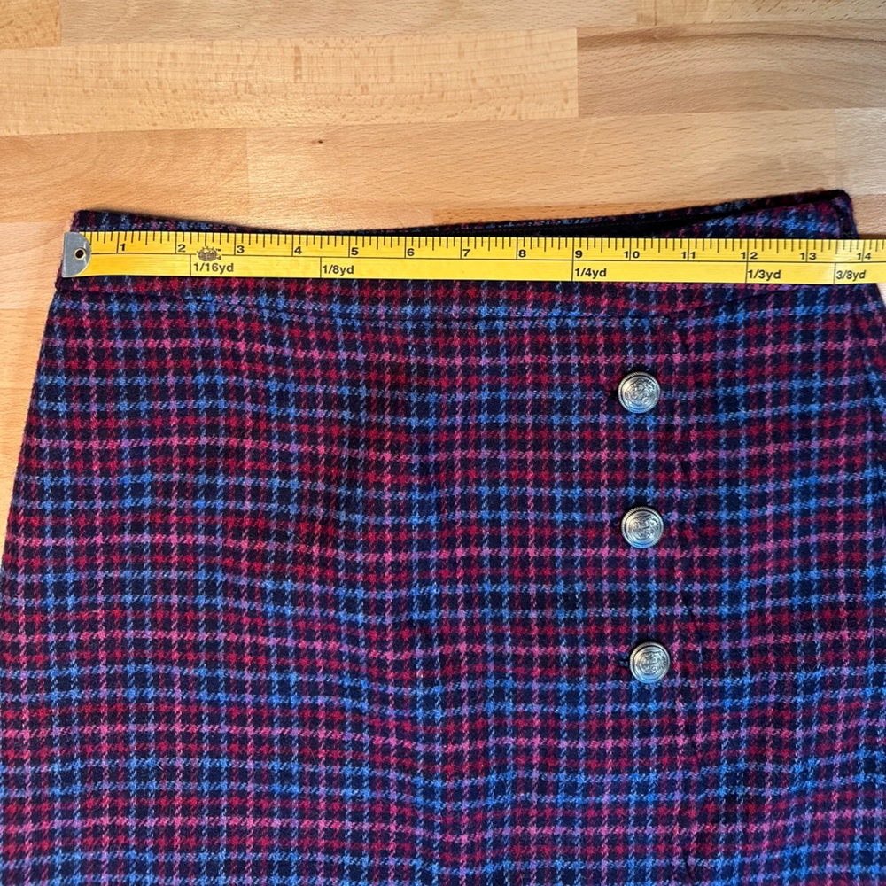 Talbots Wool Plaid Skirt - Picture 7 of 9